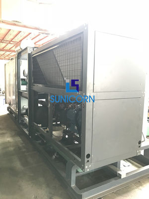 141KW الصناعية آلة التجفيف بالتجميد منخفضة الضوضاء عالية مستوى التشغيل الآلي المزود
